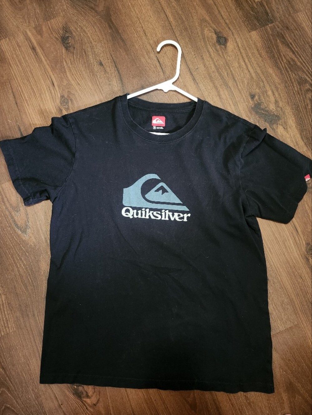 Quiksilver Men's Black Logo T-Shirt
